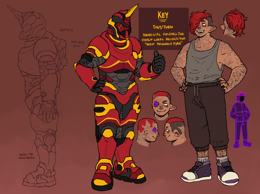 $145 (complex colored fullbody + colored fullbody (x2) + lined fullbody + colored headshot (x4)